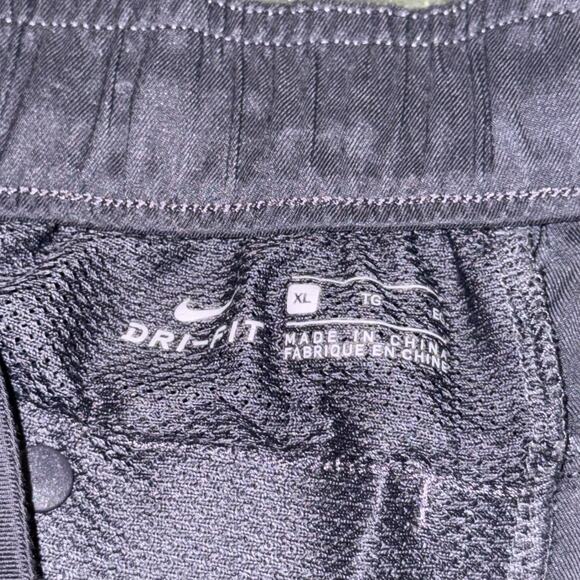 Nike Dri-Fit Athletic Shorts Women's XL Black Stretch Elastic Waist Golf Active - Picture 4 of 8